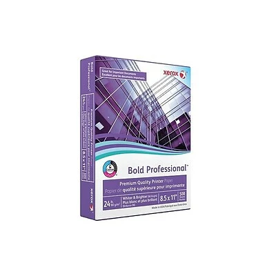 Top 10 🔥 Xerox® 24-lb. Premium White Laser Paper Xerox Bold Professional 8.5" X 11" Bond Paper, 24 Lbs., 98 Brightness, 500 Sheets/Ream, 5 Reams/Carton (3R13038) 🧨 - Image 5