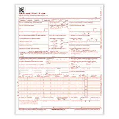 Best reviews of 🤩 TFP HCFA CMS-1500 Laser Health Insurance Forms ComplyRight CMS-1500 Health Insurance Claim Form (02/12), 1000/Carton (CMS12LC1) 👍