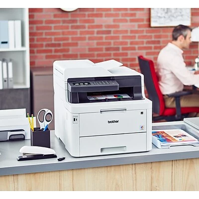 Brand new 🛒 Printers Brother MFC-L3770CDW Wireless Color All-in-One Laser Printer With Duplex Printing And Scanning 💯 - Image 3