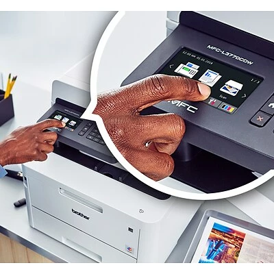 Brand new 🛒 Printers Brother MFC-L3770CDW Wireless Color All-in-One Laser Printer With Duplex Printing And Scanning 💯 - Image 6