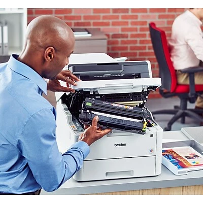 Brand new 🛒 Printers Brother MFC-L3770CDW Wireless Color All-in-One Laser Printer With Duplex Printing And Scanning 💯 - Image 9