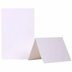Best deal 🔥 Jam® Foldover Cards JAM Paper® Fold Over Cards, A2 Size, 4 3/8 X 5 7/16, White Panel, 25/pack (309915f) 🎁