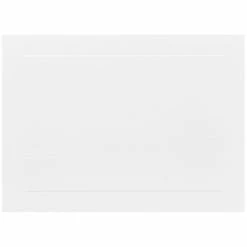 Coupon 🧨 Jam Notecards JAM Paper® Blank Note Cards, A7 Size, 5 1/8 X 7, White Panel, 50/pack (1751009i) 🔔