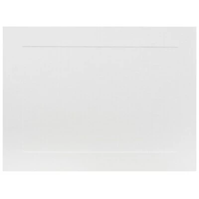 Top 10 ⭐ Jam Notecards JAM Paper® Blank Note Cards, A6 Size, 4 5/8 X 6 1/4, White Panel, 50/pack (1751001i) 🧨
