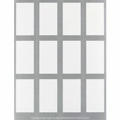 Discount 🌟 Masterpiece Studios Table Tents Great Papers® Metallic Silver Place Cards, 60/Pack 👏