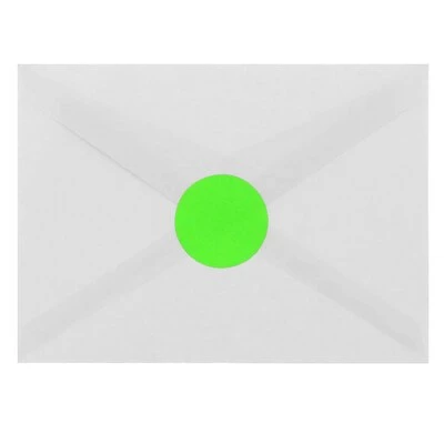 Best reviews of 👏 Labels JAM Paper Circle Round Label Sticker Seals, 1 2/3 Inch Diameter, Neon Green, 120/Pack (354329583) 😍 - Image 5