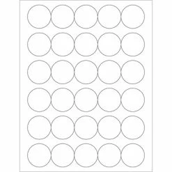 Buy 👏 Tape Logic® Circle Laser Labels, 1 1/2", White, 3000/Case (LL143) 🎉