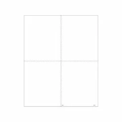 New 💯 Tax Forms ComplyRight W-2 4-Up Blank Tax Form, 50/Pack (520950) 🧨