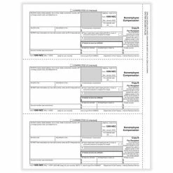 Best Pirce ✨ Tax Forms ComplyRight 2022 1099-NEC 3-Up Recipient Copy B Tax Form, 50/Pack (NEC511150) ⌛