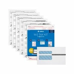 Coupon 🔥 W-2 Individual Forms Adams 2022 W-2 Tax Form, White, 12/Pack (STAX612-22) 👏