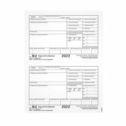 Cheapest 🔥 W-2 Individual Forms TOPS W-2 Tax Form, 1 Part, Copy 1/D, White, 8 1/2" X 11", 100 Forms/Pack ✔️