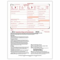 Best deal 🎁 Tax Forms ComplyRight W-3 Transmittal Tax Form, 10/Pack (520010) 🧨