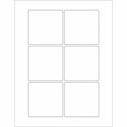 Cheap ⌛ Tape Logic® Rectangular Laser Labels, 3" X 3", White, 600/Case (LL166) 🛒