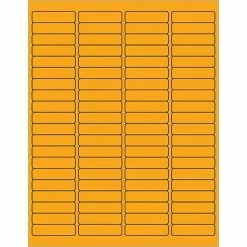 Promo 🧨 Tape Logic® Rectangle Laser Labels, 1 15/16" X 1/2", Fluorescent Orange, 8000/Case (LL171OR) 😍