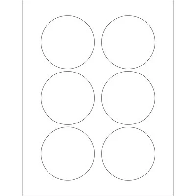 Best Sale ✨ Tape Logic® Circle Laser Labels, 3", White, 600/Case (LL150) 💯