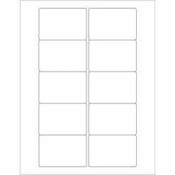 Buy 🔔 Tape Logic® Rectangular Laser Labels, 3" X 2", White, 1000/Case (LL165) 🌟