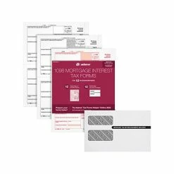 Best reviews of 🧨 W-2 Individual Forms Adams 2022 1098 Tax Form, White, 12/Pack (STAX1098-22) 🔥