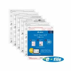Best Pirce ✨ W-2 Individual Forms Adams 2022 W-2 Tax Form, White, 24/Pack (STAX6241-22) 👍