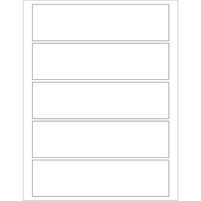 Coupon ⌛ Tape Logic® Rectangular Laser Labels, 7 1/2" X 2", White, 500/Case (LL133) 💯