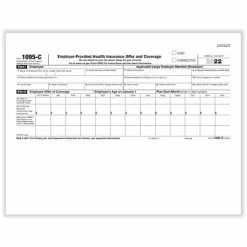 Best Sale 🧨 Tax Forms ComplyRight 1095-C Tax Form, 25/Pack (1095CIRS25) 🎉
