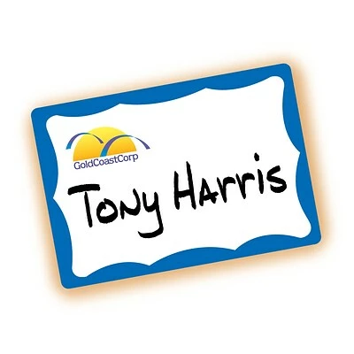 Cheap ⭐ Avery® Name Tag Refills Avery Laser/Inkjet Sticker Name Badge Labels, 2 1/3" X 3 3/8", White W/ Blue Border, 100 Labels Per Pack (5144) 🎉 - Image 3