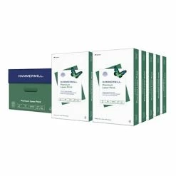 Cheap 😍 Copy & Multipurpose Paper 🔨 Hammermill Laser Print Office Paper, 8.5" X 14", 24 Lbs., White, 500 Sheets/Ream, 10 Reams/Carton (104612) ⭐