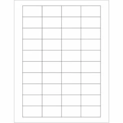 Buy 🤩 Tape Logic® Rectangular Laser Labels, 1 3/4" X 1", White, 4000/Case (LL161) 🤩