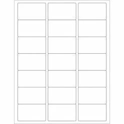 Wholesale 🤩 Tape Logic® Rectangular Laser Labels, 2 1/2" X 1 1/2", White, 2100/Case (LL112) ✔️