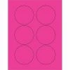 Wholesale 🎉 Tape Logic® Fluorescent Circle Laser Labels, 3", Fluorescent Pink, 600/Case (LL195PK) 🔔