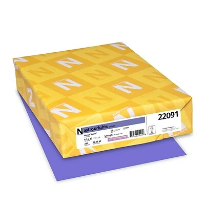 Best reviews of 👏 Copy & Multipurpose Paper Astrobrights 65 Lb. Cardstock Paper, 8.5" X 11", Venus Violet, 250 Sheets/Pack (WAU22091) ⭐