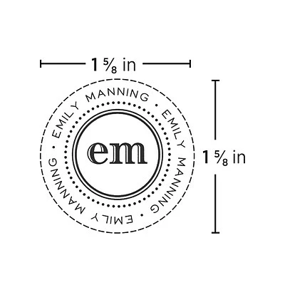 Buy 🧨 Quill Brand Embossers Custom Official KO Desk Embosser Seal, 1.63" Diameter 🌟 - Image 2