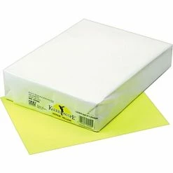 Outlet 👏 Pacon Kaleidoscope Multipurpose Colored Paper, Hyper Yellow, 8 1/2" X 11", LETTER-size, 500 Sheets/Rm 😀