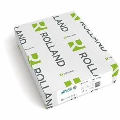 New ✨ Cascades Rolland HiTech 50™ Laser Paper Cascades Rolland HiTech 50™ 8 1/2" X 11" 24 Lbs. Smooth Laser Paper, Bright White,4000/Case ✨