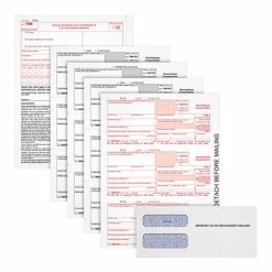 Hot Sale 🧨 TOPS 2022 1099-NEC 4-Part Tax Forms & Envelopes, 100 Sets/Pack (LNEC4KIT-S) 😉