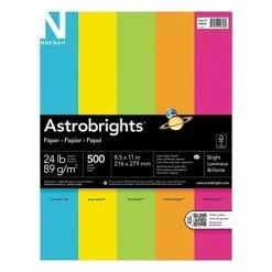 Top 10 🎉 Colored Paper Neenah Paper Astrobrights Bright Assortment, 8 1/2 X 11, Assorted, 24 Lb., 500 Sheets/ream 👏
