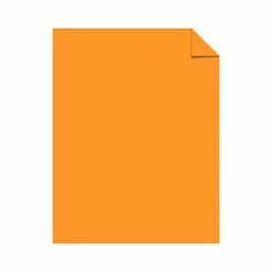 New 🔔 Copy & Printer Paper Neenah Paper Astrobrights 80 Lb. Cover Paper, 8.5" X 11", Cosmic Orange, 2000 Sheets/Case (45208) 😉
