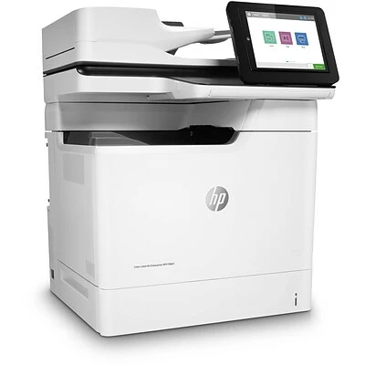 Flash Sale 🎁 Printers HP LaserJet Enterprise MFP M681dh USB & Network Ready Color Laser Print-Scan-Copy Printer (J8A10A#BGJ) ⌛