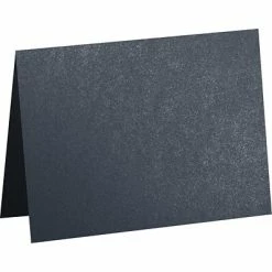Budget 🌟 Note Cards & Postcards LUX #17 Mini Folded Card (2 9/16 X 3 9/16) 1000/Pack, Dorian Gray Metallic - Cocktail® (5080-M220-1000) 🔔
