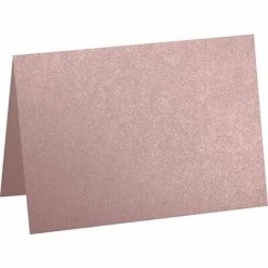 Best Pirce 😀 Note Cards & Postcards LUX A7 Folded Card (5 1/8 X 7) 250/Pack, Misty Rose Metallic - Sirio Pearl® (5040-M203-250) 🎉