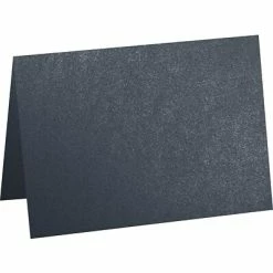 New ⭐ Note Cards & Postcards LUX A7 Folded Card (5 1/8 X 7) 250/Pack, Dorian Gray Metallic - Cocktail® (5040-M220-250) 🛒