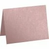 Brand new 👏 Note Cards & Postcards LUX A9 Folded Card (5 1/2 X 8 1/2) 250/Pack, Misty Rose Metallic - Sirio Pearl® (5060-M203-250) ⭐