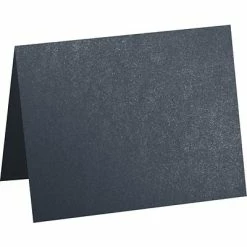 Promo 💯 Note Cards & Postcards LUX A2 Folded Card (4 1/4 X 5 1/2) 1000/Pack, Dorian Gray Metallic - Cocktail® (5020-M220-1000) 🛒