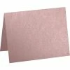 Best Pirce 🌟 Note Cards & Postcards LUX A6 Folded Card (4 5/8 X 6 1/4) 500/Pack, Misty Rose Metallic - Sirio Pearl® (5030-M203-500) 🔥