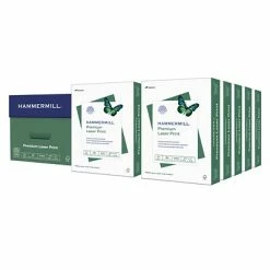 Top 10 😀 Copy & Multipurpose Paper 🔨 Hammermill Premium Laser Print Multipurpose Paper, 8.5" X 11", 24 Lbs., Radiant White, 500 Sheets/Ream, 10 Reams/Carton (104604) ⌛