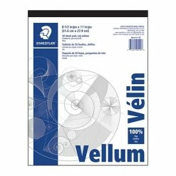 Flash Sale 🥰 Drafting Supplies Staedtler Tracing Paper, White, 50/Pack (946 811) 🧨