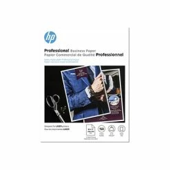 Deals 🔔 Photo Paper & Supplies HP Professional Business Matte Brochure Paper, 8.5" X 11" (US Letter), 150 Sheets/Pack (4WN05A) ⭐