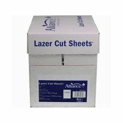 Deals 🧨 Copy & Printer Paper Alliance Lazer Cut Sheets 8.5" X 11" Printer Paper, 20 Lbs., 92 Brightness, 500 Sheets/Ream, 5 Reams/Carton (30030-C) 🌟