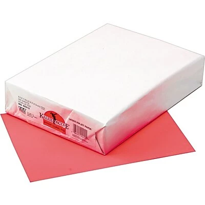 Brand new ✨ Pacon® White Drawing Paper Kaleidoscope Colored Copy/Laser Paper, Coral Red, 24lb, Letter, 500 Sheets 💯
