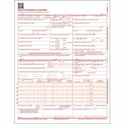 Deals 🤩 HCFA CMS-1500 Laser Health Insurance Forms ComplyRight™ CMS-1500 Health Insurance Claim Form (02/12); Laser-Cut Sheet, 250/Box 🌟
