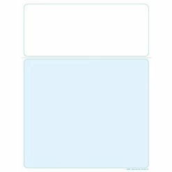 Deals ❤️ Medical Arts Press Solid Color Laser Statements, Style D, Without Credit Card Information, Blue 😀